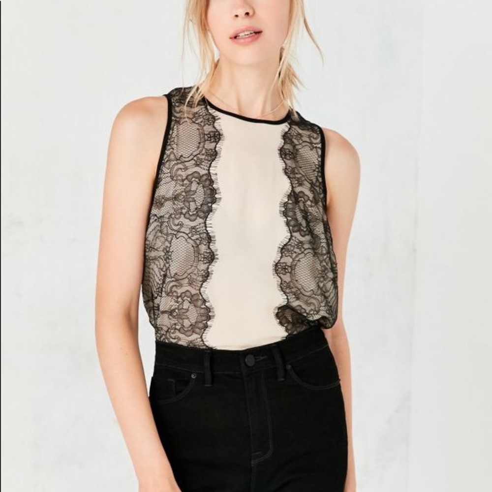 Urban Outfitters Vivian Lace Top